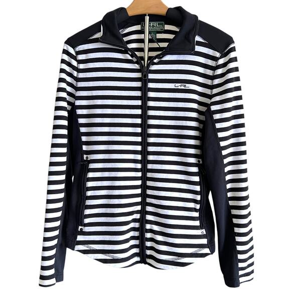 Lauren Ralph Lauren Jackets & Blazers - Vintage Lauren Ralph Lauren Active Full Zip Jacket Sz L Preppy Nautical Coastal‎